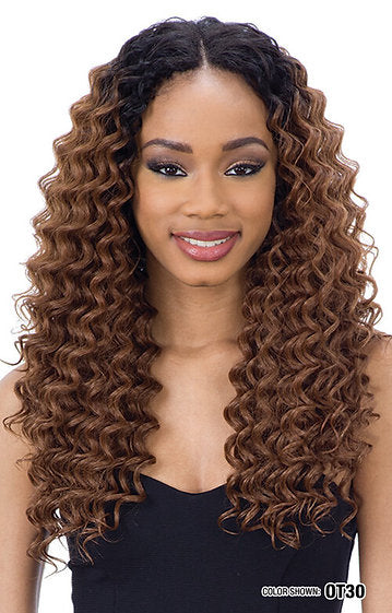 Shake-N-Go Organique Mastermix Weave - DEEP WAVE 3PCS (18/20/22 Inch) #OT30 Shake-N-Go Organique Mastermix Weave - DEEP WAVE 3PCS (18/20/22 Inch) #OT30
