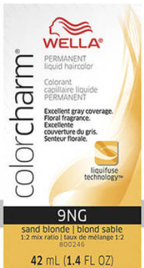 Wella Color Charm Permanent Liquid 9Ng Sand Blonde 1.4 Oz Wella Color Charm Permanent Liquid 9Ng Sand Blonde 1.4 Oz