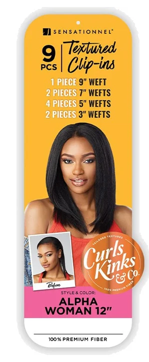 SENSATIONNEL CURLS KINKS & CO_CLIP-IN ALPHA WOMAN 12″ (1,1B,2,T2/27,T2/30) SENSATIONNEL CURLS KINKS & CO_CLIP-IN ALPHA WOMAN 12″ (1,1B,2,T2/27,T2/30)