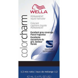 Wella Color Charm Permanent Liquid Hair color 148 Dark Ash Brown 1.4 Oz