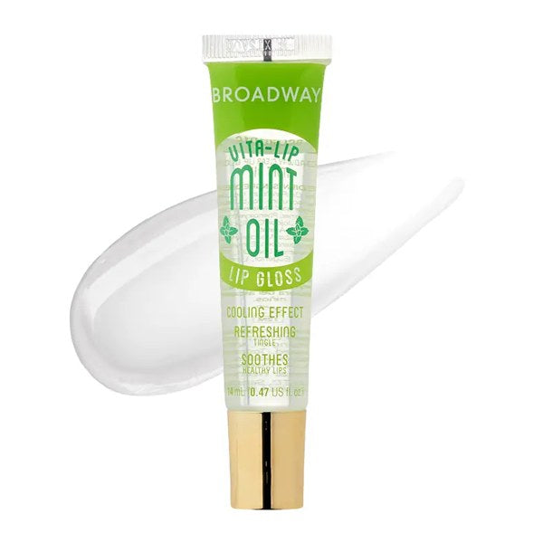 Broadway Vita-Lip Clear Lip Gloss - Mint Oil Broadway Vita-Lip Clear Lip Gloss - Mint Oil