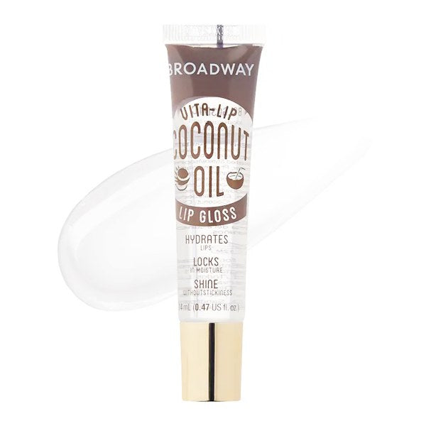 Broadway Vita-Lip Clear Lip Gloss - Coconut Oil Broadway Vita-Lip Clear Lip Gloss - Coconut Oil