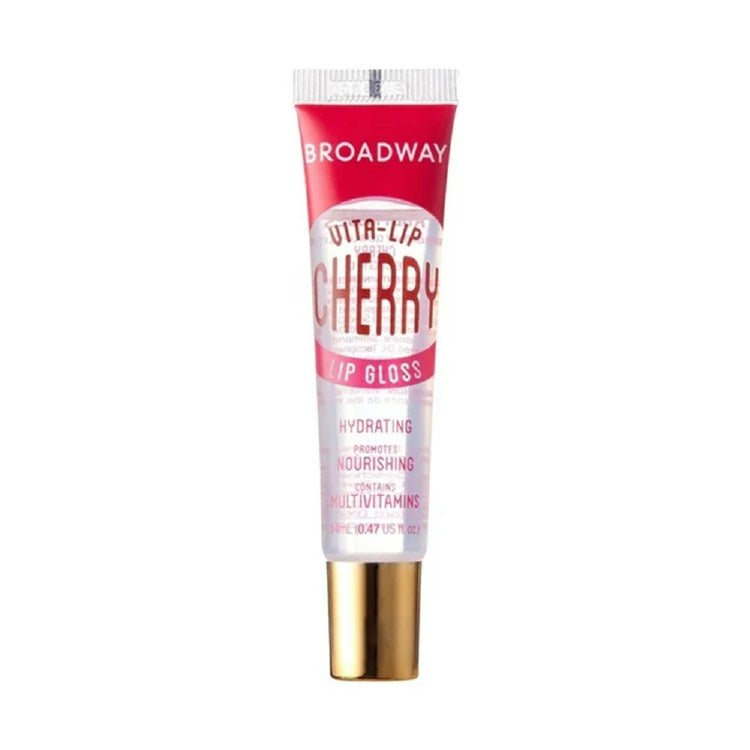 Broadway Vita-Lip Clear Lip Gloss - Cherry Broadway Vita-Lip Clear Lip Gloss - Cherry