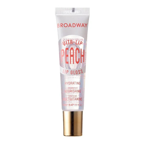 Broadway Vita-Lip Clear Lip Gloss - Peach Broadway Vita-Lip Clear Lip Gloss - Peach