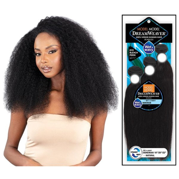 Dream Weaver Wet & Wavy - BOHEMIAN - 10-12-14 # NATURAL Dream Weaver Wet & Wavy - BOHEMIAN - 10-12-14 # NATURAL