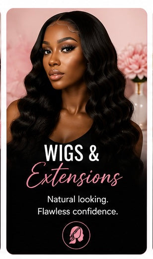 Hair Extensions & Wigs