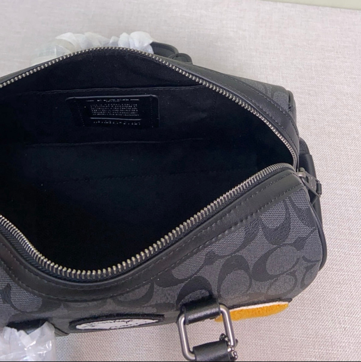 🖤 Signature Patch Boston Bag — PRE-ORDER
