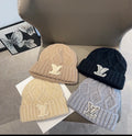 ✨ Luxe Monogram Cable-Knit Beanie *Pre-Order*