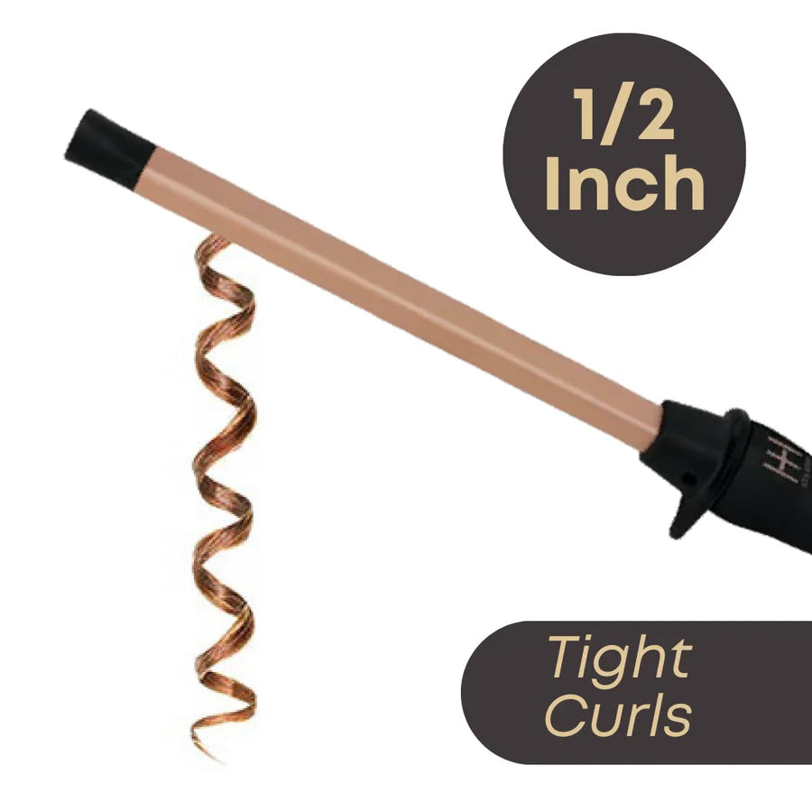 Hot & Hotter Ceramic Hot Rod Styler Wand 1/2 inch