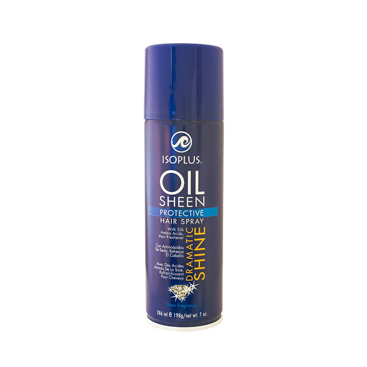 Isoplus Oil Sheen Protective Dramatic Shin Hair Spray