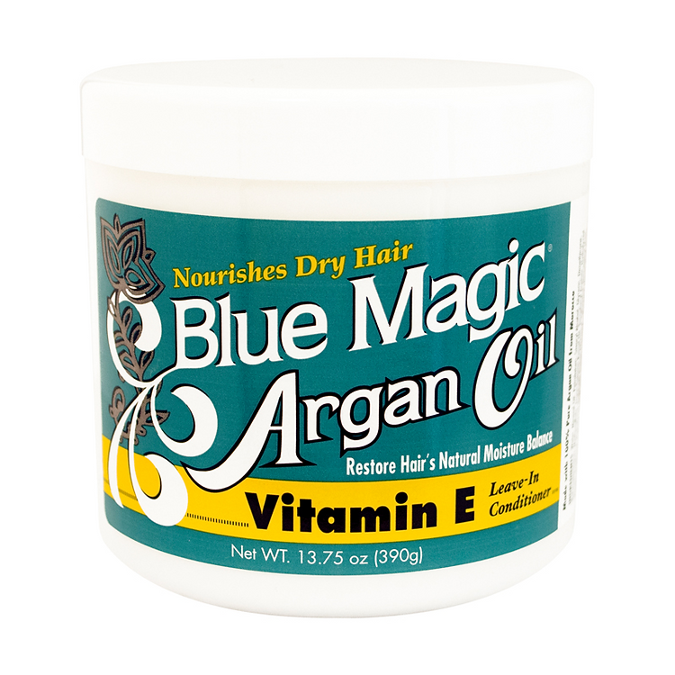 BLUE MAGIC ARGAN OIL VITAMIN E 13.75 OZ