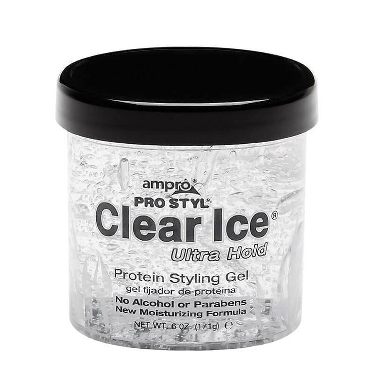 Ampro Pro Styl Gel Clear Ice Ultra Hold Protein Styling Gel 6 oz.