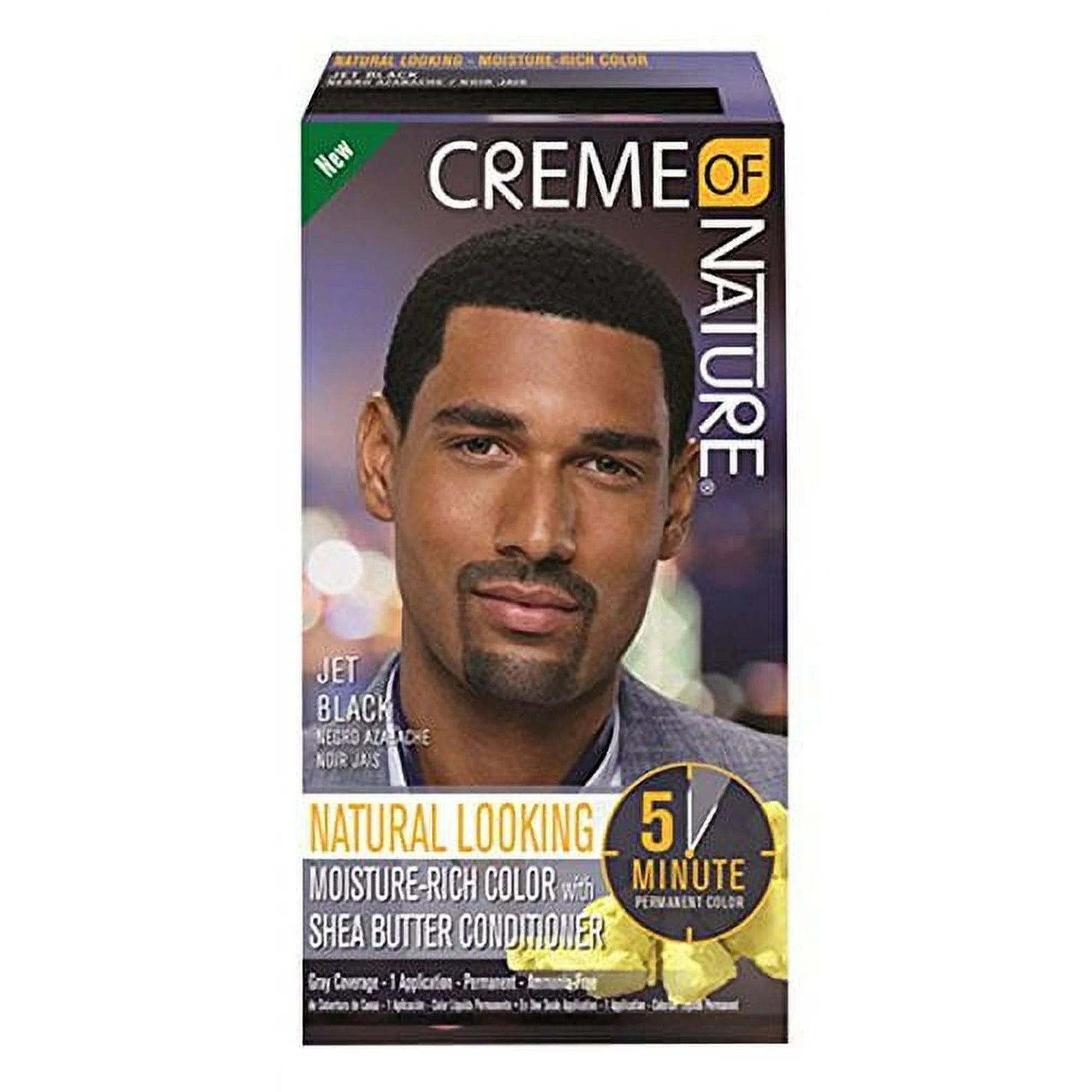 Creme of Nature Moisture Rich Liquid Hair Color for Men