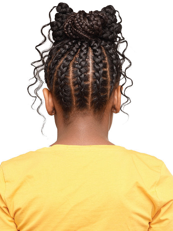Destiny kids drawstring ponytail BRAIDED BOW