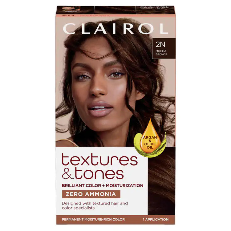CLAIROL TEXTURES & TONES PREMANENT RICH COLOR 1 APPLICATION