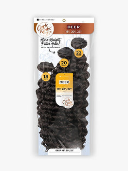 SENSATIONNEL CURLS KINKS &CO BUNDLES DEEP 18 20 22" #1