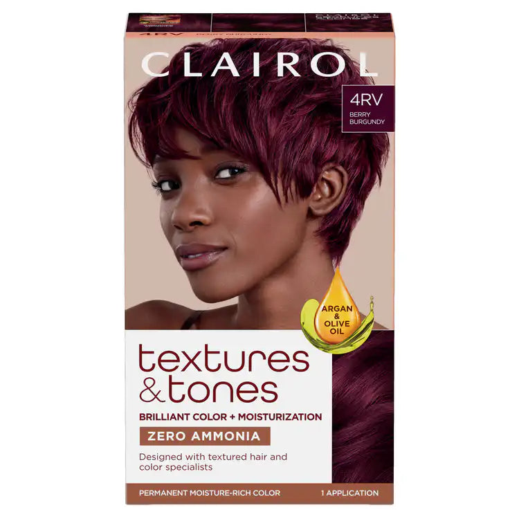 CLAIROL TEXTURES & TONES PREMANENT RICH COLOR 1 APPLICATION