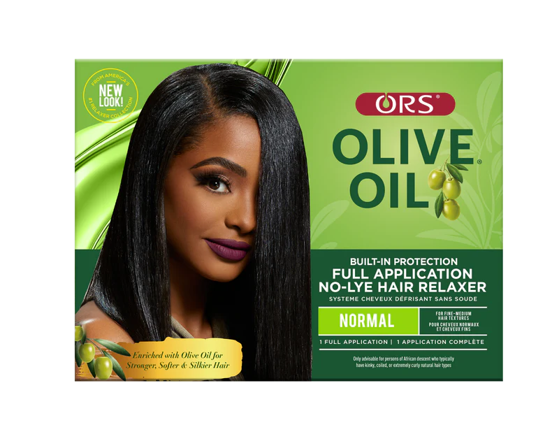 ORS Olive Oil Built-In Protection Full Application No-Lye Hair Relaxer Normal Strength - 1 Application
