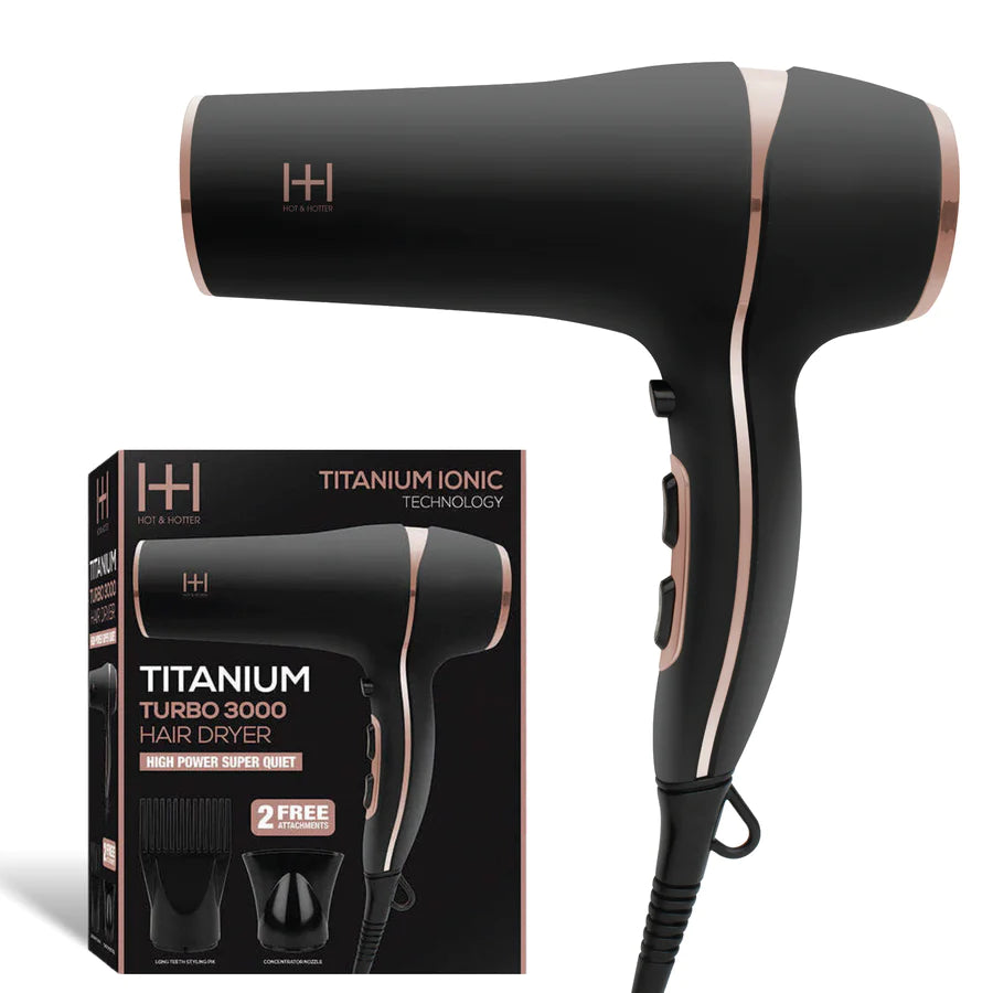HOT N HOTTER TURBO 3000 HAIR DRYER