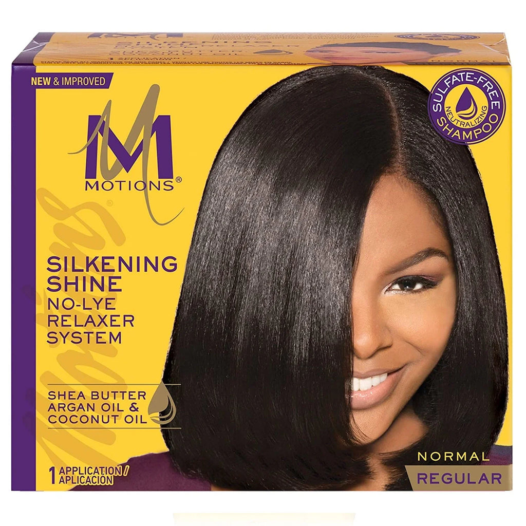 MOTIONS SILKENING SHINE NO-LYE RELAXER Regular