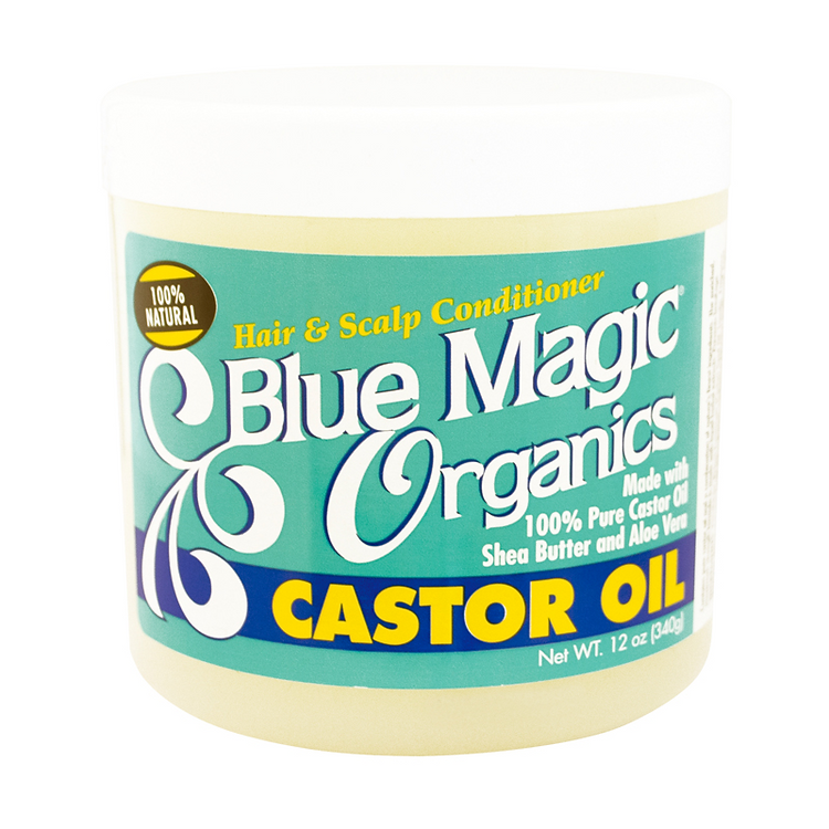 BLUE MAGIC ORGANIC CASTOR OIL 12 OZ