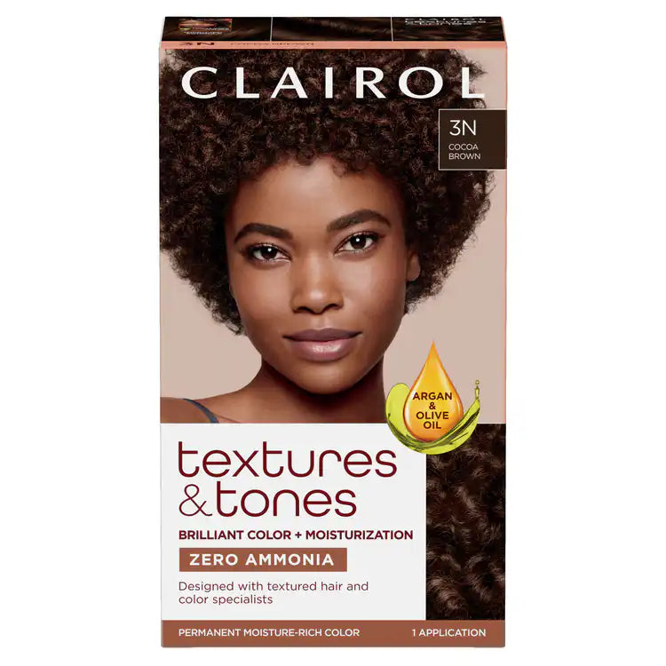 CLAIROL TEXTURES & TONES PREMANENT RICH COLOR 1 APPLICATION