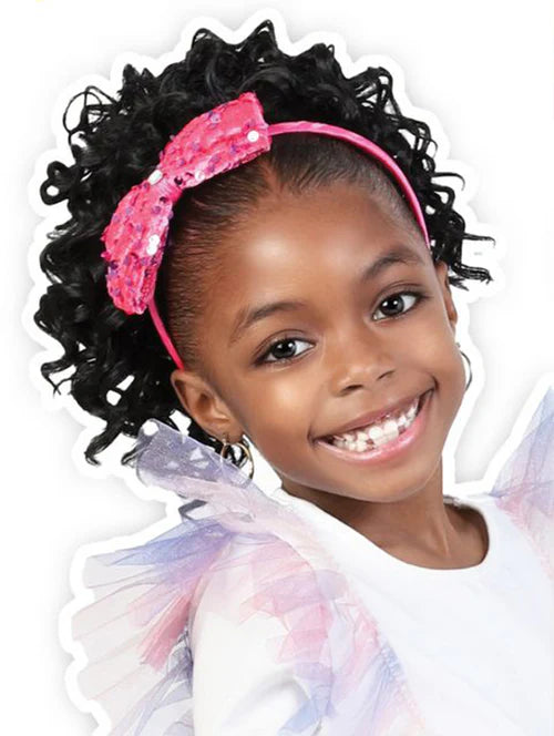 MotownTress KidiKidi ponytail PRINCESS CURL 8"