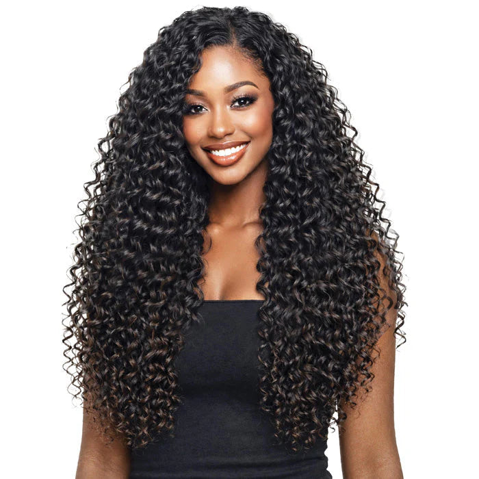 Bobbi Boss Miss Origin Seamless Crochet Braids - DEEP WAVE - 100% Human Hair
