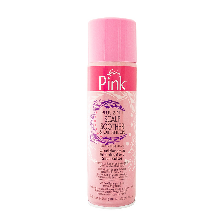 Pink 2-N-1 Scalp Soothe & Oil Sheen