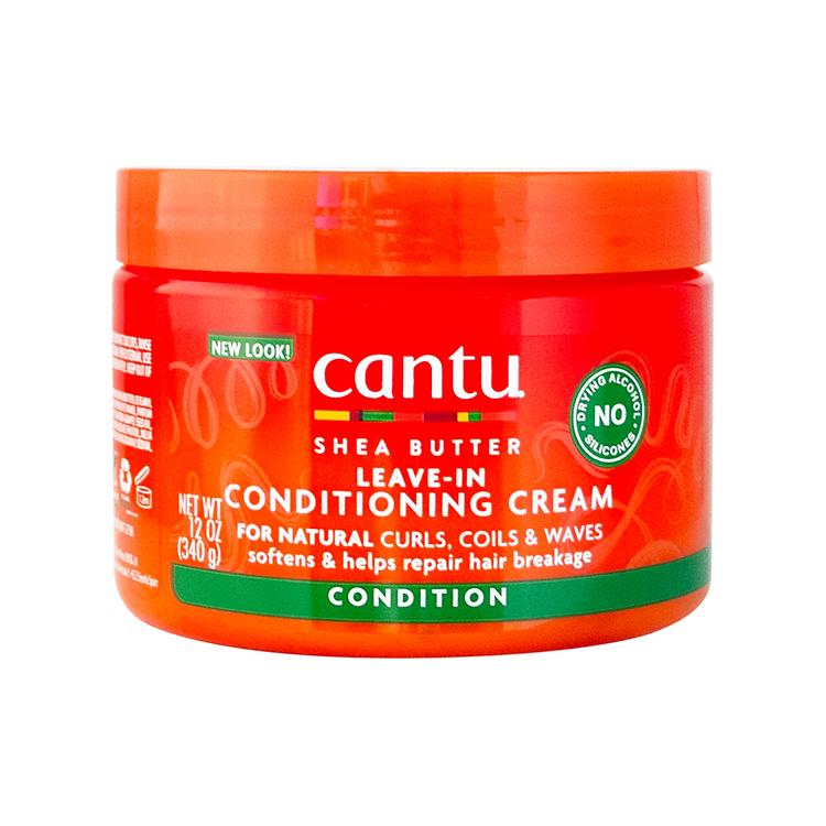 Cantu Shea Butter Leave-In Conditioner Cream Jar 12oz