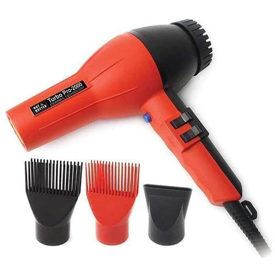 HOT N HOTTER TURBO PRO 2000 AC HAIR DRYER #5839
