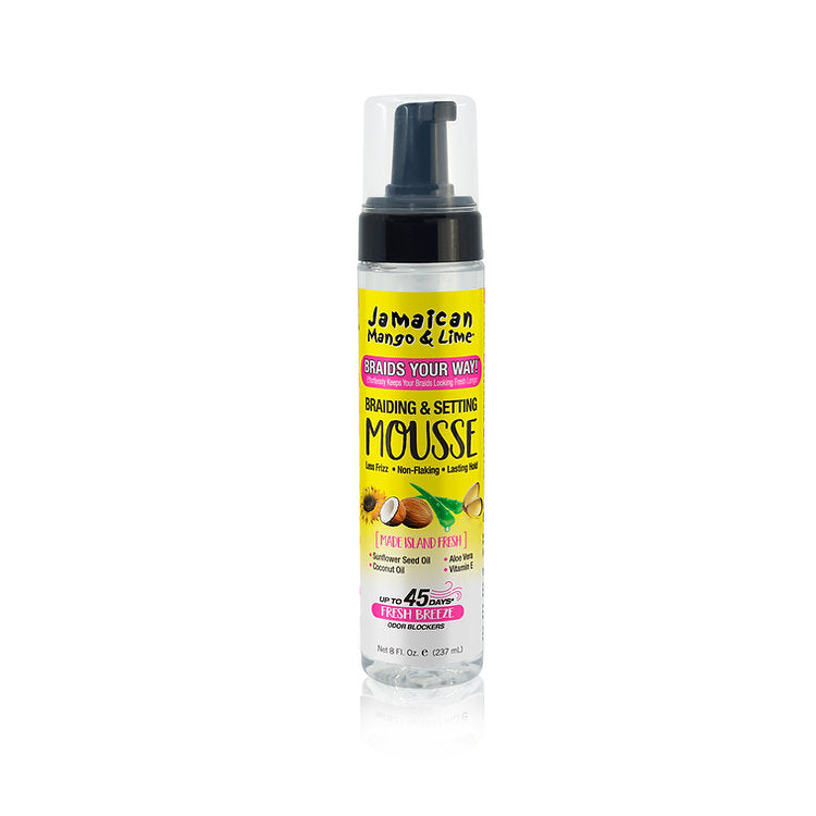 JAMAICAN MANGO BRAIDING AND SETTING MOUSSE 8OZ