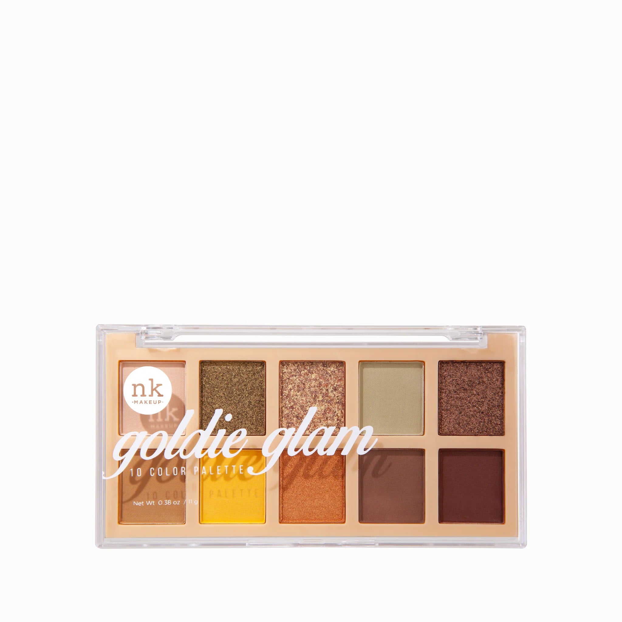 Nicka K Goldie Glam Ten Color Palette