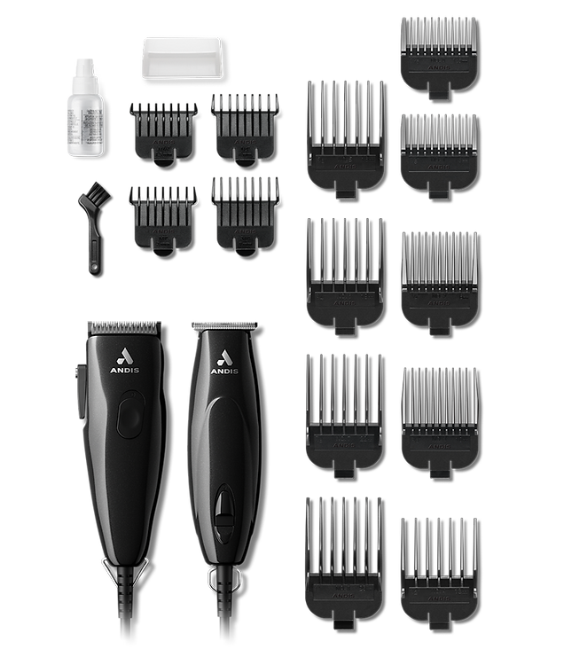 ANDIS Pivot Motor Combo Black [Clipper & Trimmer]