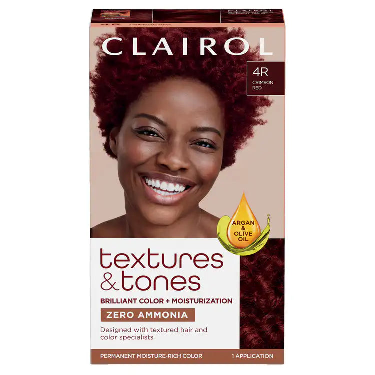 CLAIROL TEXTURES & TONES PREMANENT RICH COLOR 1 APPLICATION