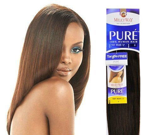 MILKY WAY REMY PURE 100% HUMAN HAIR YAKY WEAVE