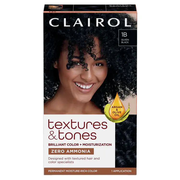 CLAIROL TEXTURES & TONES PREMANENT RICH COLOR 1 APPLICATION