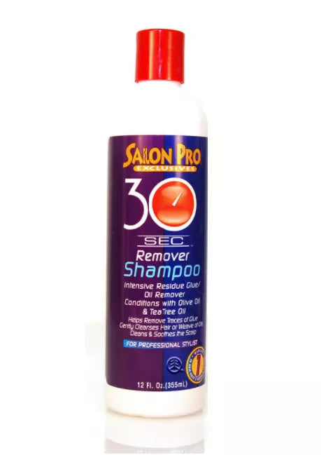 Salon Pro 30 Sec Glue Residue Remover Shampoo