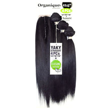 SHAKE N GO ORGANIQUE YAKY STRAIGHT 4PCS (14" 16" 18" + CLOSURE OT30