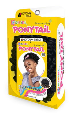 MT Kidi Kidi Ponytail Fluffy Spring 7" #1B