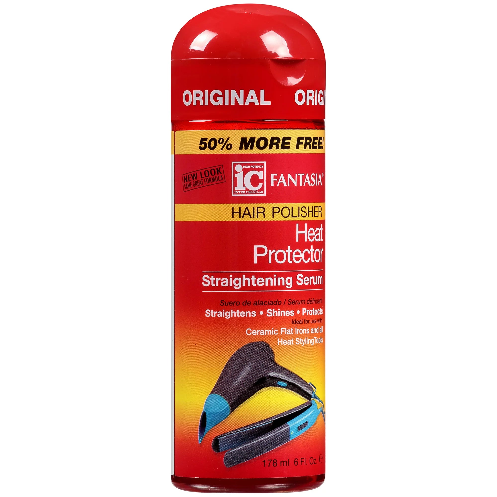 IC Fantasia HEAT PROTECTOR STRAIGHTENING SERUM