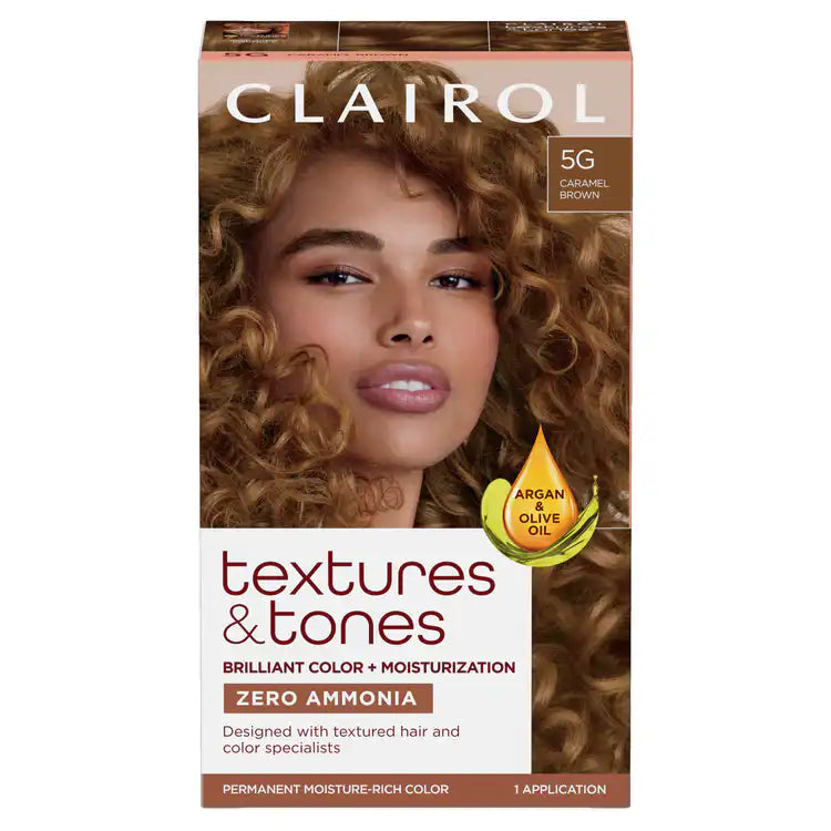 CLAIROL TEXTURES & TONES PREMANENT RICH COLOR 1 APPLICATION