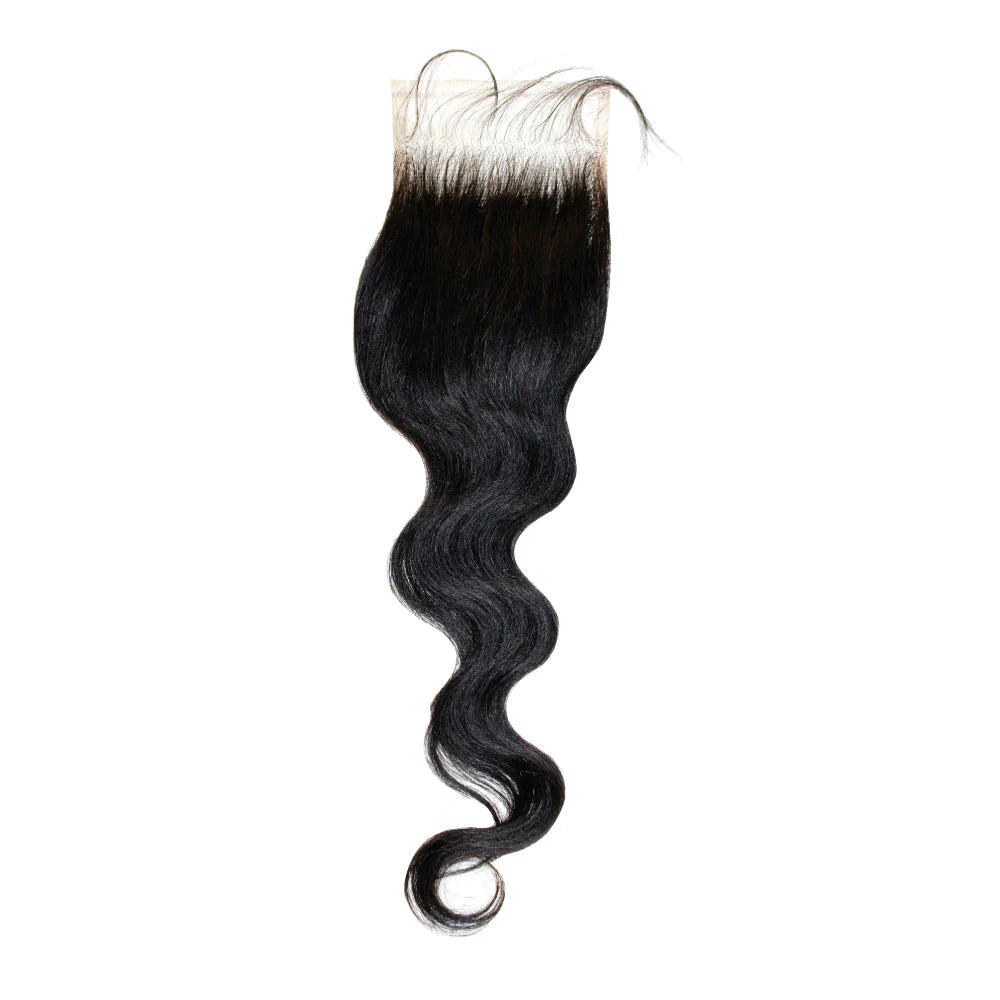 EVE HAIR HD SWISS TRANSPARENT 4*5 LACE CLOSURE