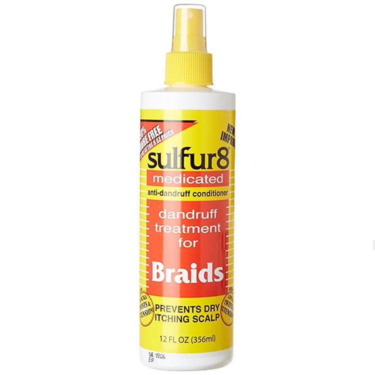 SULFUR 8 DANDRUFF TREATMENT FOR BRAIDS 12OZ