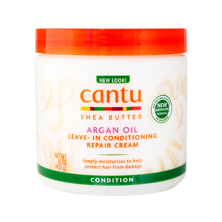 Cantu Argan Oil Leave-In Conditioning Repair Cream 16 oz