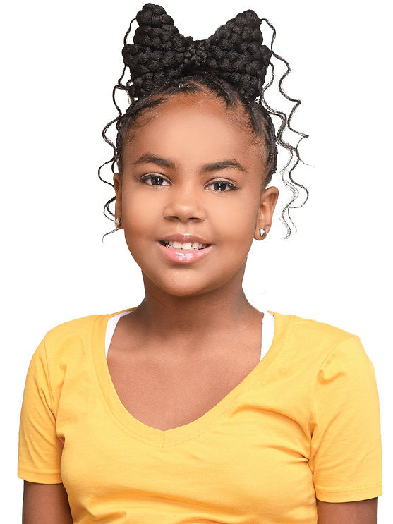 Destiny kids drawstring ponytail BRAIDED BOW