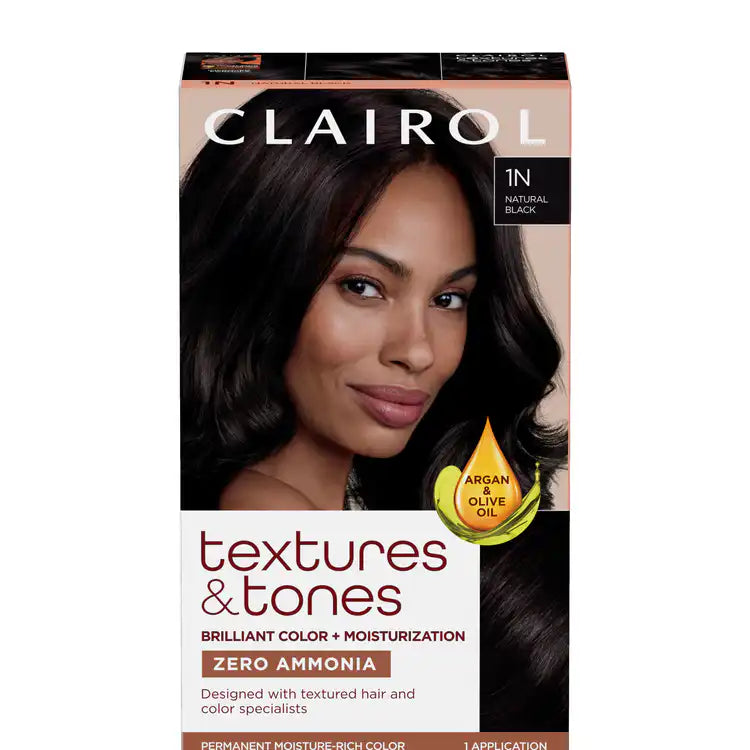 CLAIROL TEXTURES & TONES PREMANENT RICH COLOR 1 APPLICATION
