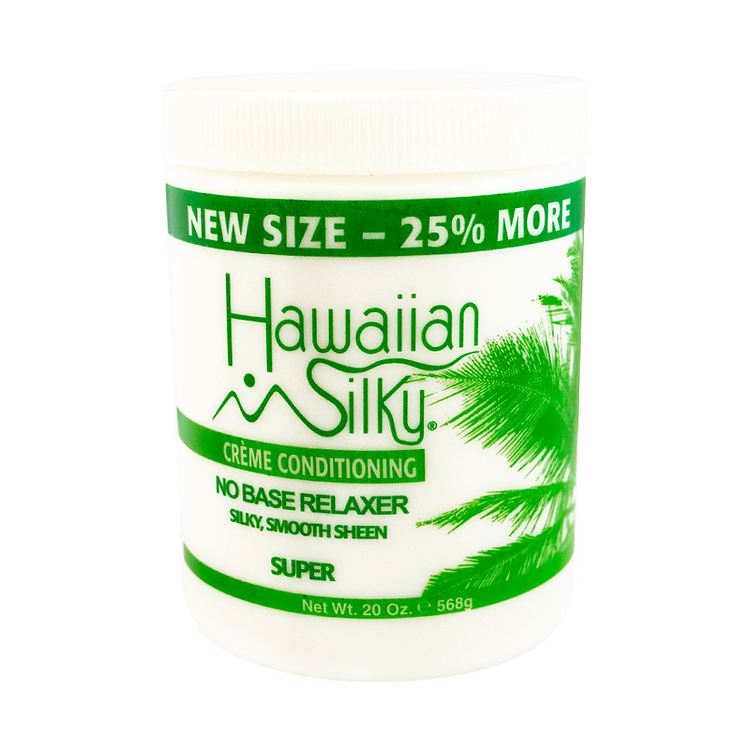 Hawaiian Silky Crème Conditioning No Base Relaxer Super 20 oz.