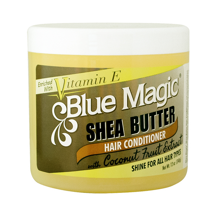 BLUE MAGIC SHEA BUTTER HAIR COND 12 OZ
