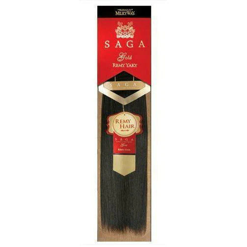 MILKY WAY SAGA Gold 100% HUMAN HAIR REMY YAKY